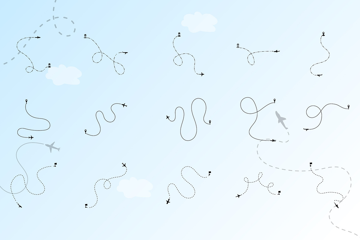 30 Airplane Route, an Object Graphic by Pikgura (Photo 3 of 3)