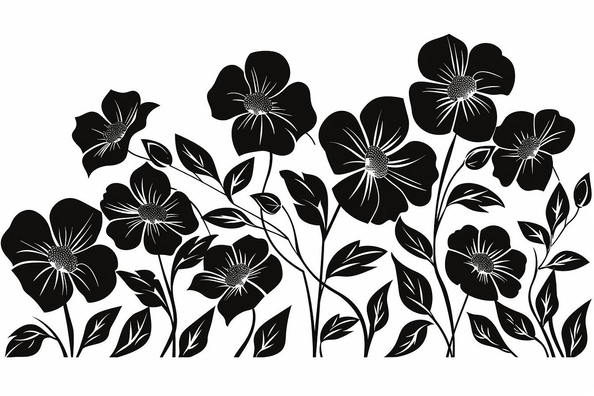 Floral Border & Frame Laser Cut Bund, an Object Graphic by jahid234 (Photo 5 of 11)