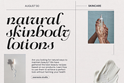 Flowsky Editorial, a Serif Font by zeenesia (Thumbnail 12 of 17)