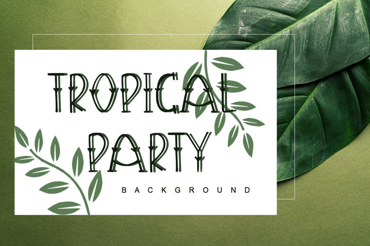 Wahyuhi - Tropical Script Font, a Script Font by Naistudio (Photo 4 of 7)