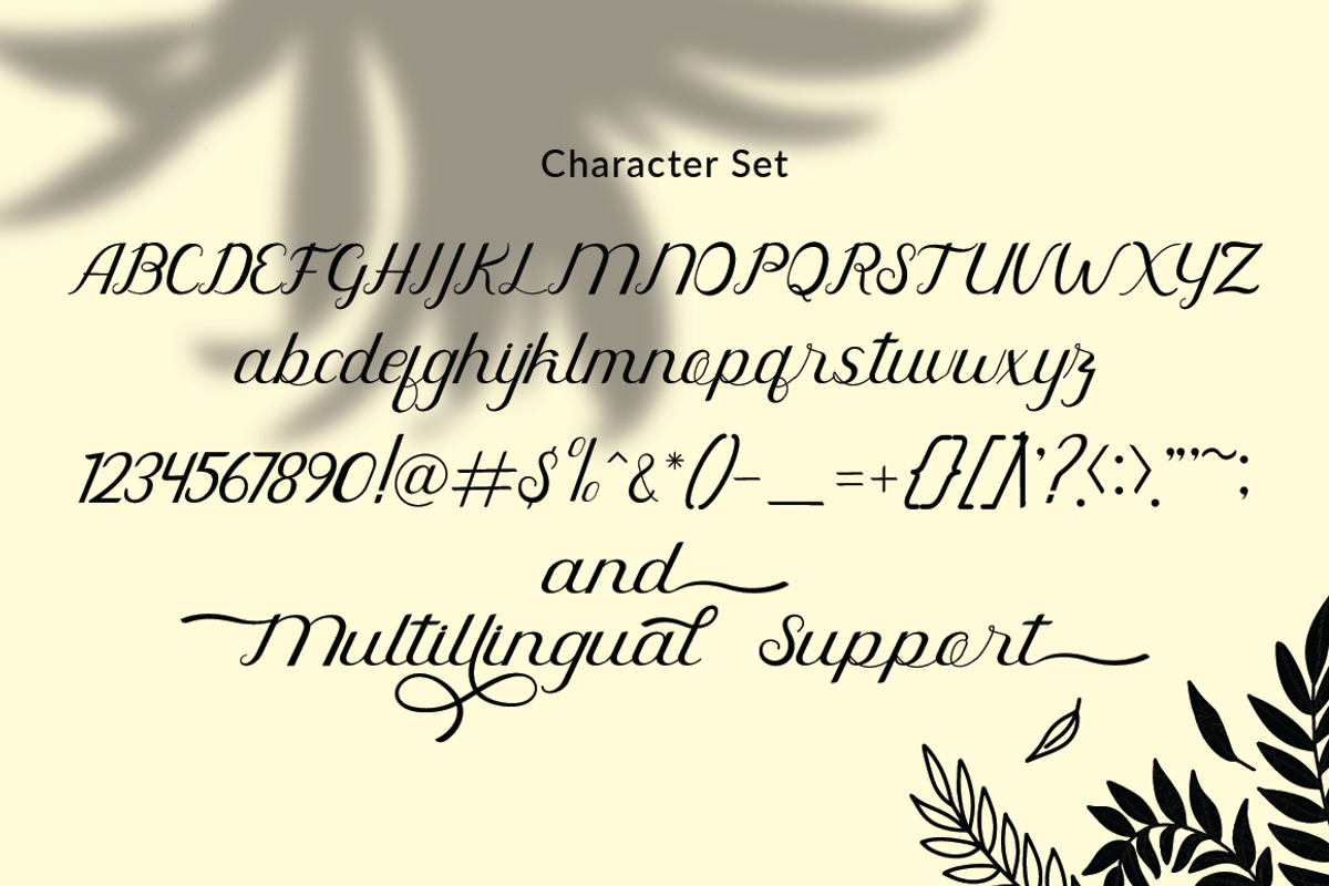 Rahaely - Elegant Script Font, a Script Font by PutraCetol Studio (Photo 8 of 11)