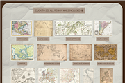 Vintage Maps of the World Bundle, a Background Graphic by Golden Vision Studio (Thumbnail 8 of 8)