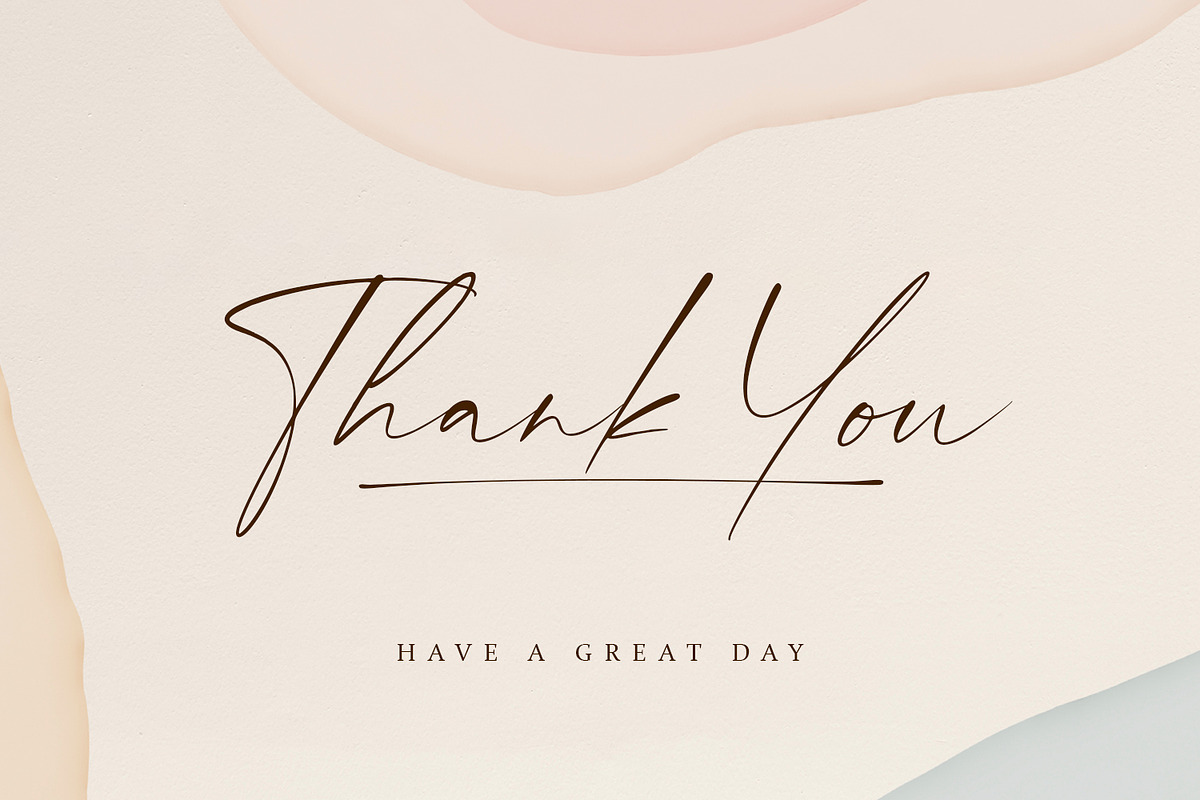 Committing - Handwritten Font