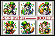 Saint Patrick's Animals Clipart, an Illustration by CitraGraphics (Thumbnail 3 of 5)