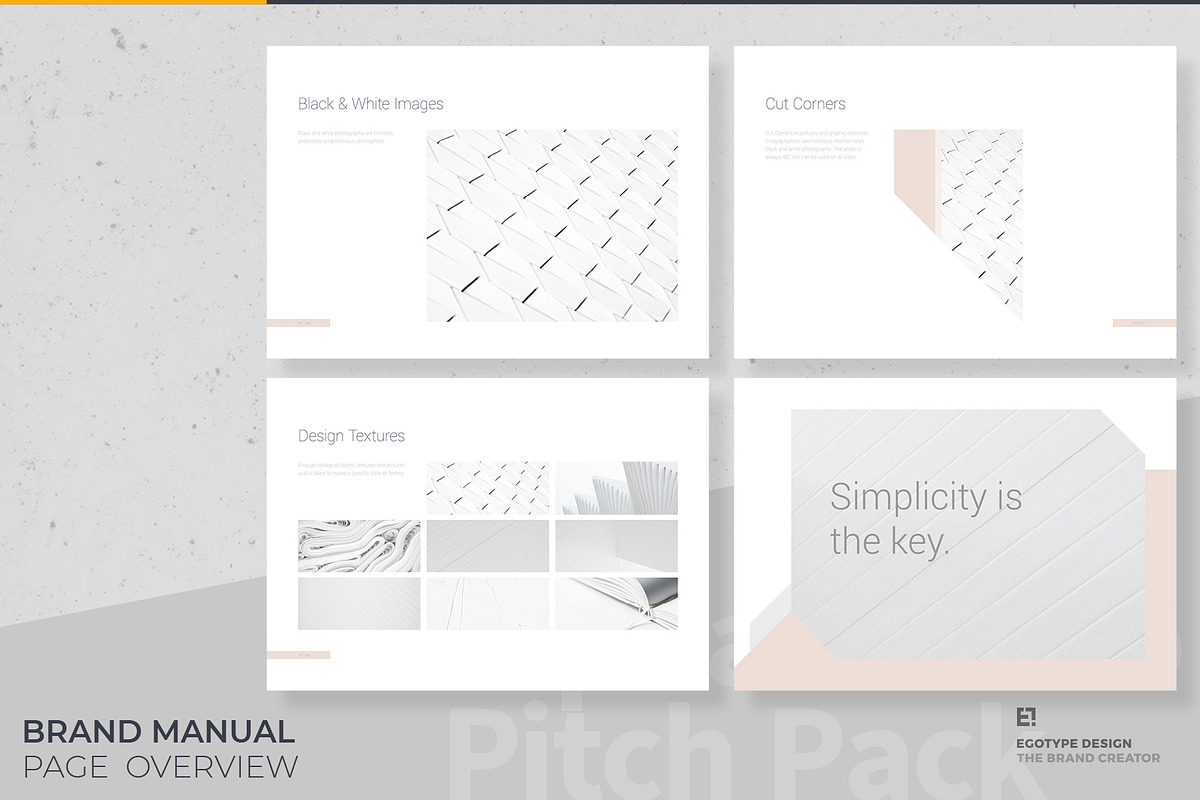 Calm Brand Guidelines, a Brochure Template by Egotype (Photo 20 of 35)