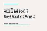 Liquid LCD Pixel font (28 styles), a Font by SelfBuild Type (Thumbnail 13 of 15)