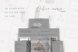 Aesthetic Ebook Template Kit Canva