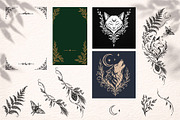 Mystic Animals & Celestial Bundle, an Animal Illustration by Christine Krahl (Thumbnail 3 of 17)