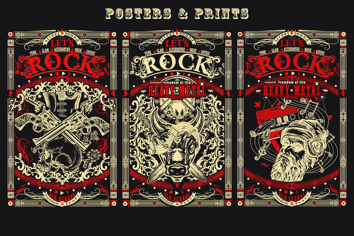 Let's Rock, a Background Graphic by intueri (Photo 7 of 14)