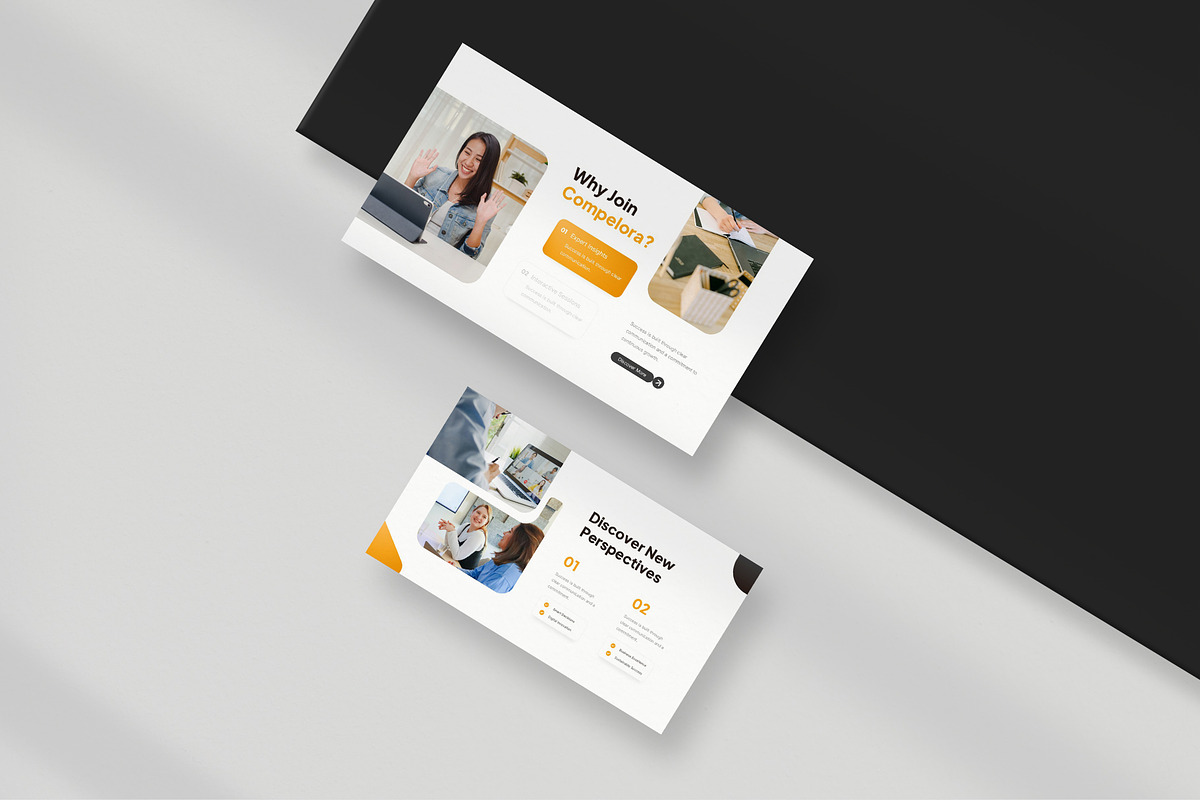 Webinar Event Google Slides, a Presentation Template by New Coral Design (Photo 5 of 6)