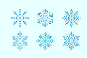 50 unique snowflakes icon, an Outline Icon by VectorBakery (Thumbnail 4 of 5)