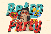 Route House Retro Diner Font Family, a Slab Serif Font by Voleshads (Thumbnail 4 of 10)