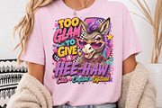 Too Glam To Give A Hee-Haw PNG, a Seasonal Illustration by Rose Art (Thumbnail 3 of 4)
