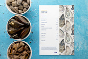 Wine&Oysters watercolor set, an Illustration by PS_patterns (Thumbnail 4 of 4)