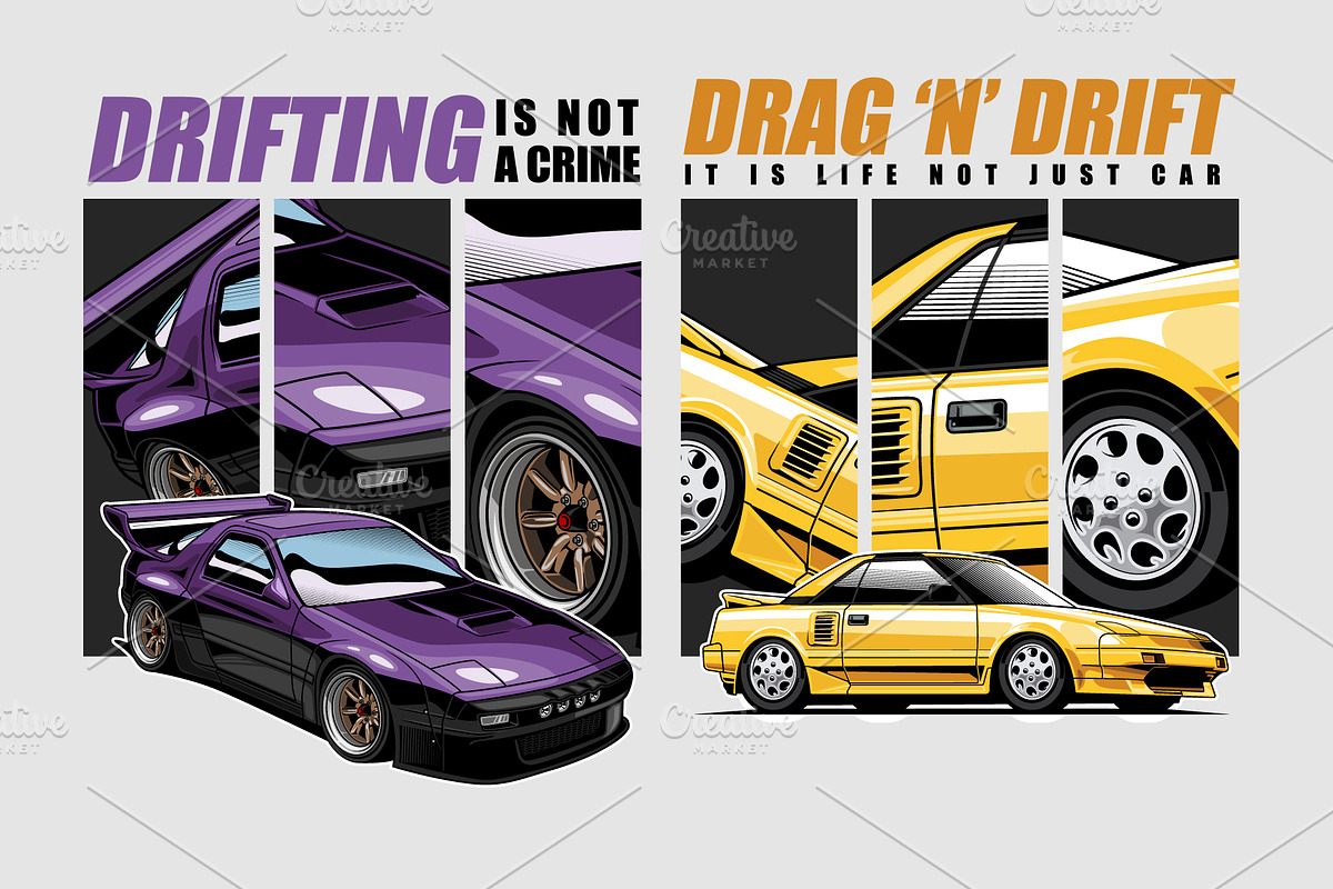 Ultimate Cars Collection, a Transportation Illustration by The BolzStudio (Photo 50 of 50)
