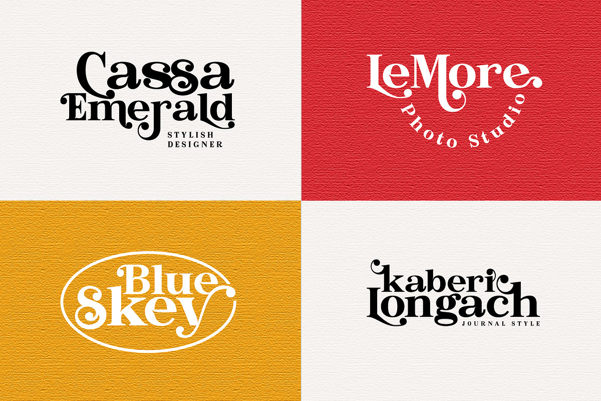 Bastine - Modern Classy Serif Font, a Serif Font by Afkari Studio (Photo 13 of 16)