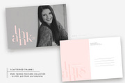 Many Thanks Thank You Postcards, a Card Template by The Modern Collective (Thumbnail 5 of 11)