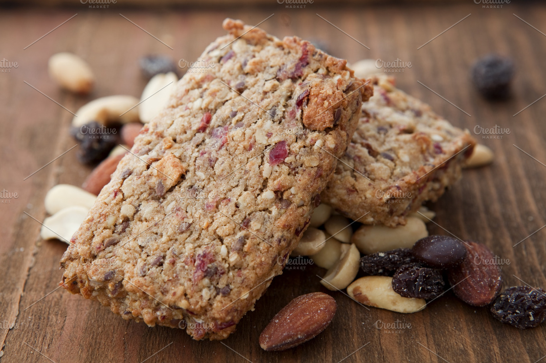 Granola Bars And Nuts