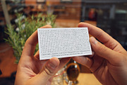 Word Search Business Card, a Business Card Template by Marvel (Thumbnail 1 of 6)