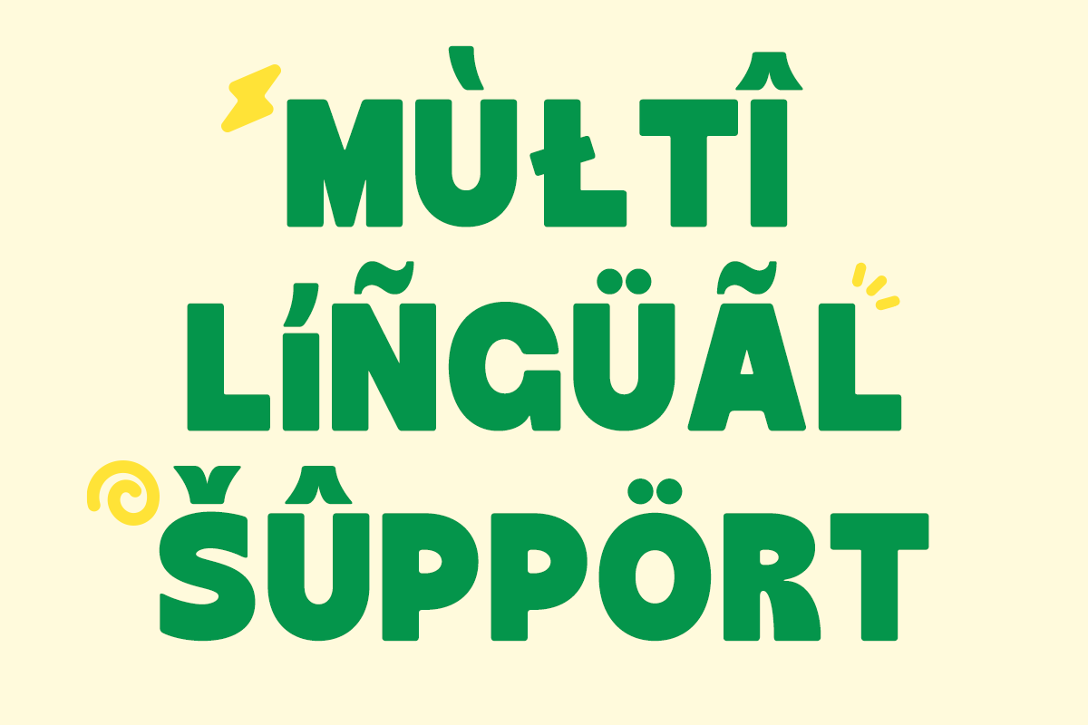 Round Bold Sans Font - Gelipo, a Sans Serif Font by Font Liner (Photo 10 of 10)