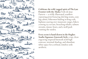 Alaska Illustrated Pattern, a Pattern Graphic by Hughes Studio (Thumbnail 3 of 9)