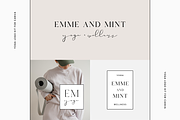 Yoga Logo Kit | Canva, a Branding & Logo Template by Erin Cassidy (Thumbnail 1 of 10)