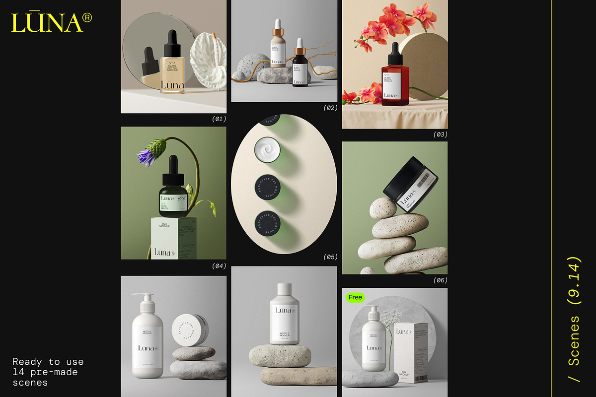 (147) Cosmetics mockups - part 2, a Packaging Mockup by Creatoom (Photo 3 of 17)