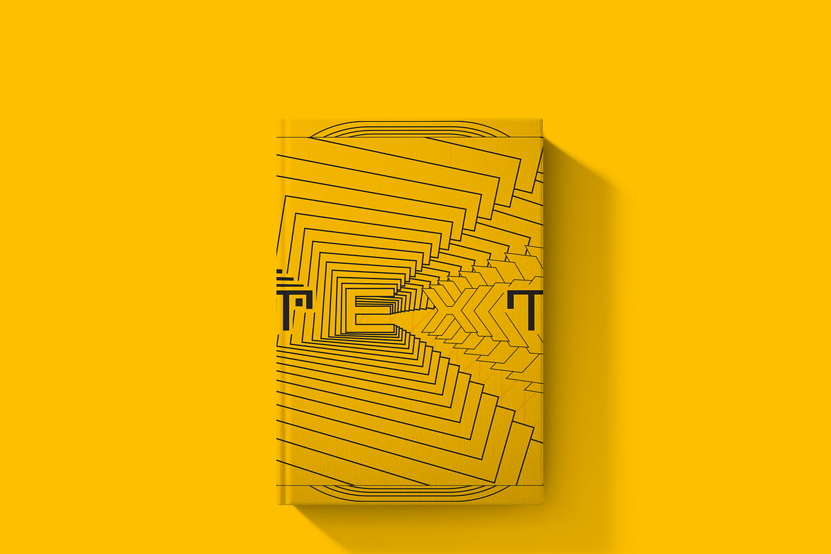 Optical Illusion Text Poster Bundle, a Poster Template by NJ Himel (Photo 4 of 16)
