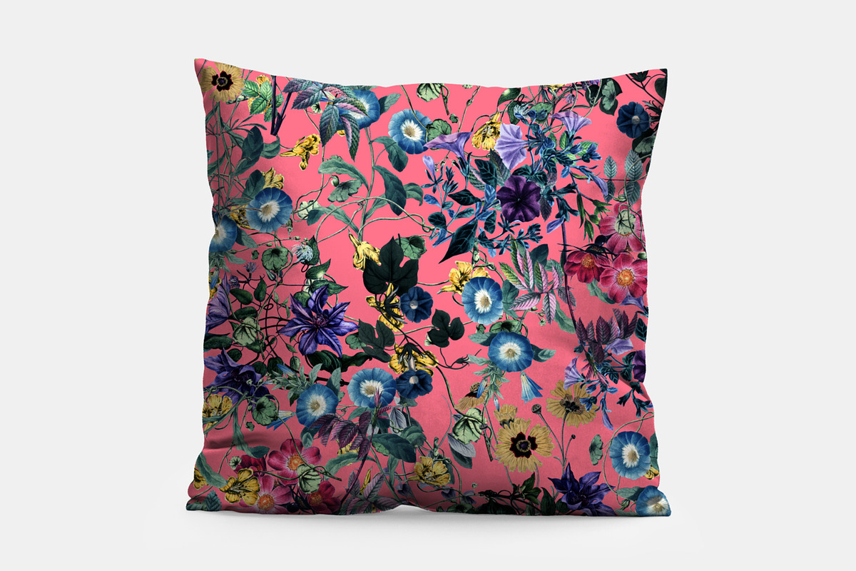 Exotic Flowers - Seamless Pattern, a Pattern Graphic by Talip Memis (Photo 4 of 6)