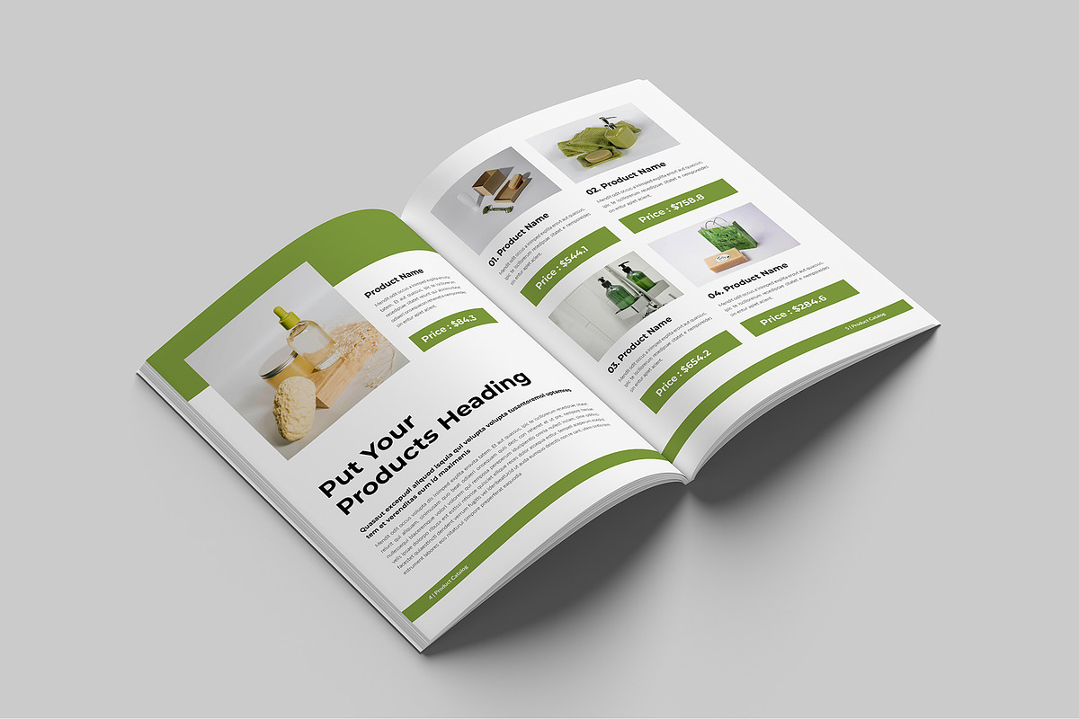 Product Catalog Brochure Template, a Brochure Template by Cleffon_Graphic_Studio (Photo 3 of 9)