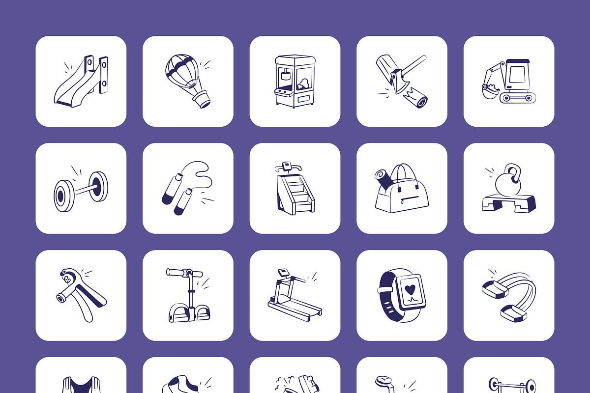Wellness and Lifestyle Icons Bundle, an Outline Icon by Prosymbols (Photo 13 of 18)