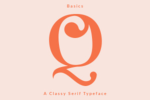 Basics Serif Font - 30% OFF