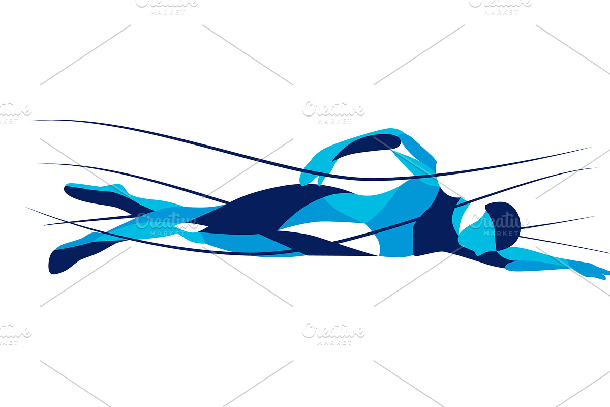 Set of stylized people in sport, an Illustration by Infinity Creativity (Photo 20 of 21)