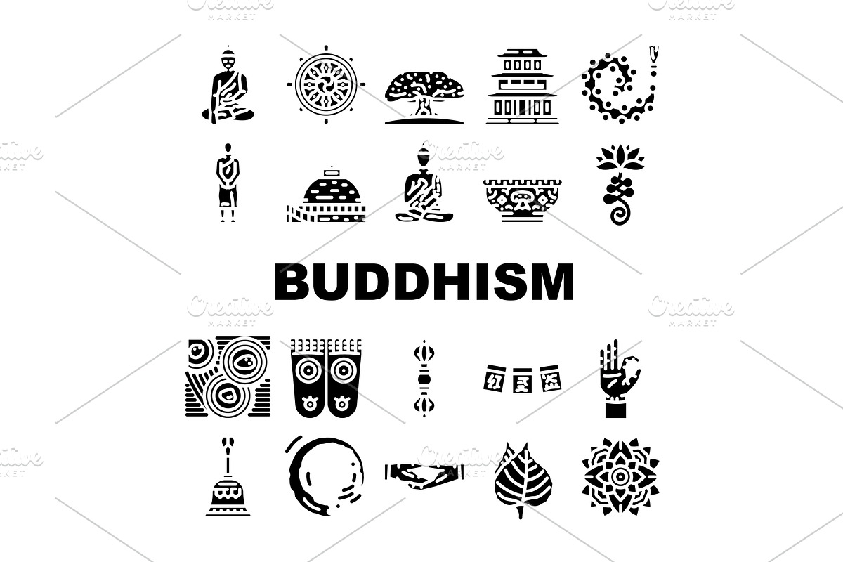 buddhism religion buddha thailand, an Object Illustration by pikepicture
