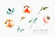 Hand Painted Watercolor Floral, an Illustration by WalaPalette (Thumbnail 3 of 4)