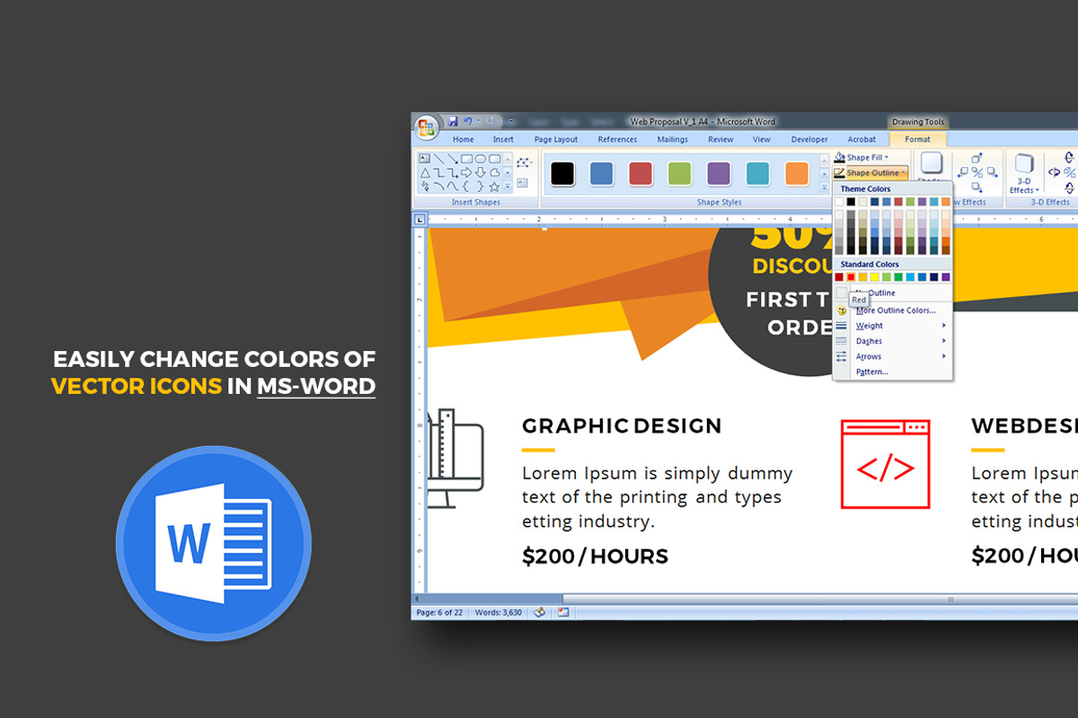 Project Proposal, a Stationery Template by GraphicsEgg (Photo 7 of 7)