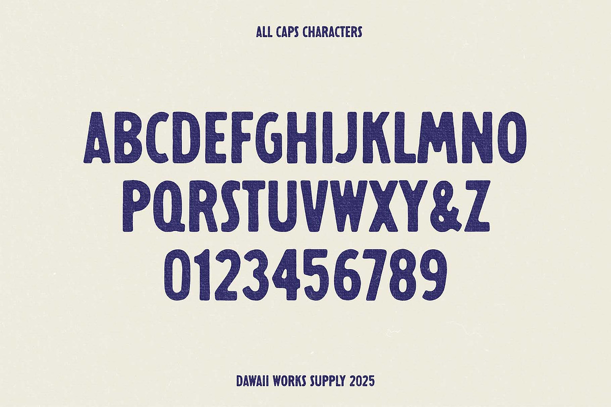 Midwell Typeface, a Sans Serif Font by Dawaii Goods (Photo 4 of 8)