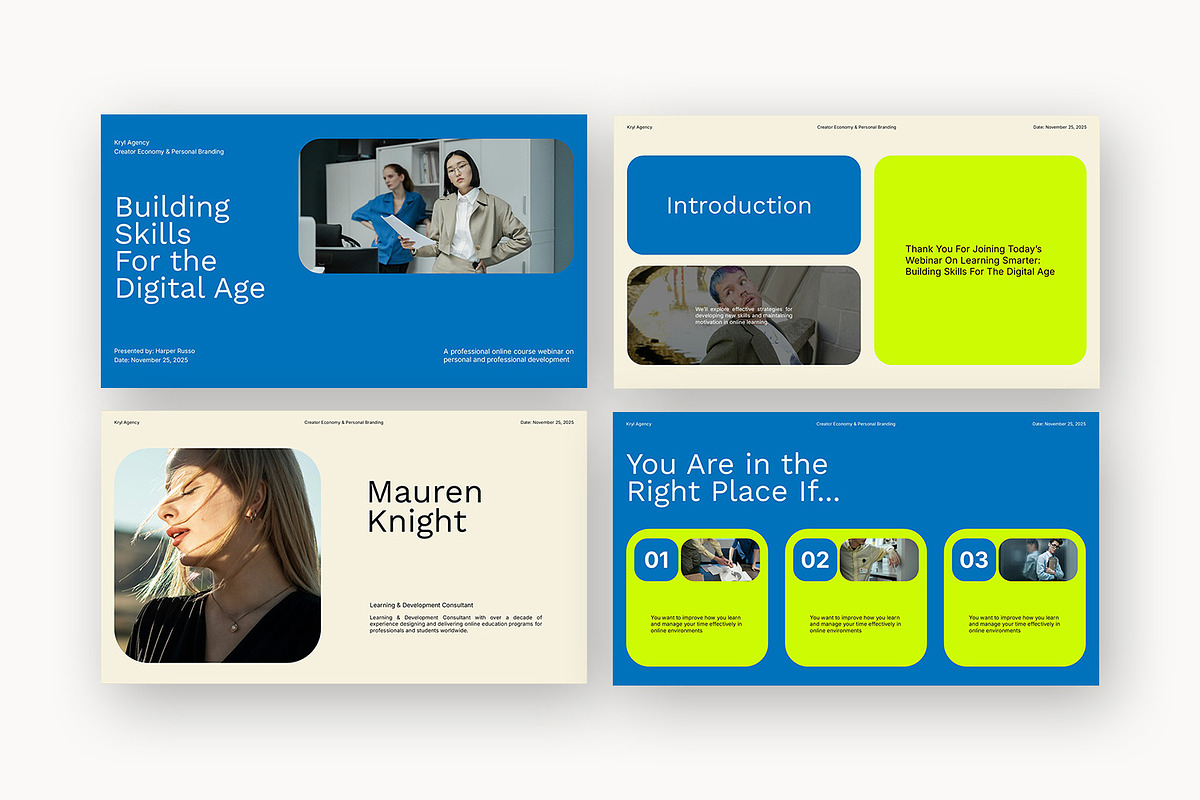 Kryl : Brand Marketing Powerpoint, a Presentation Template by Punkl Camp (Photo 2 of 16)