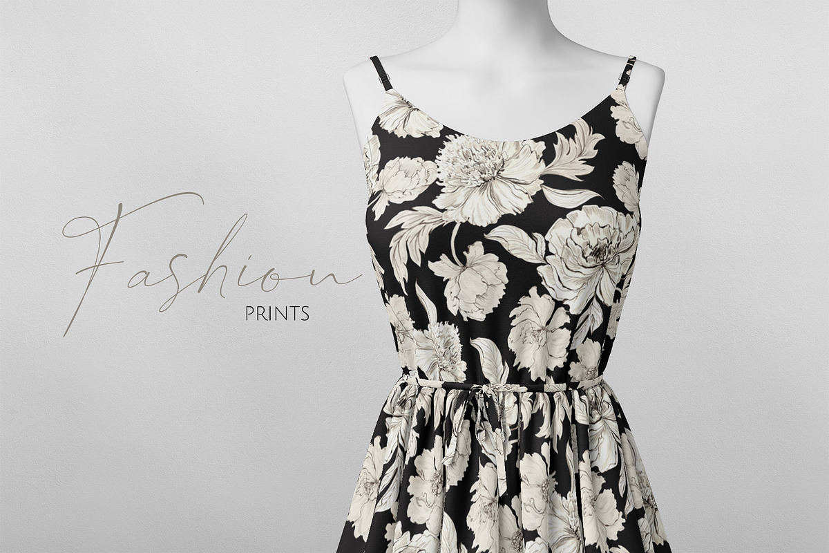 Midnight Blossom, a Background Graphic by HannaStudio (Photo 6 of 10)