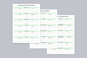 Fitness Planner Pages Set V-17, a Stationery Template by shahsoft (Thumbnail 2 of 3)