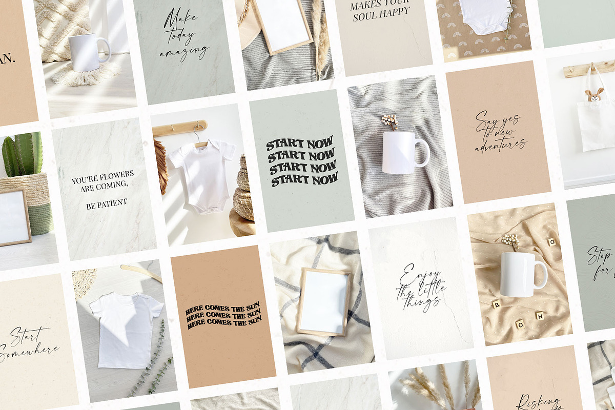 Social media mockups & quotes, a Household Mockup by Michèle Kae (Photo 2 of 10)