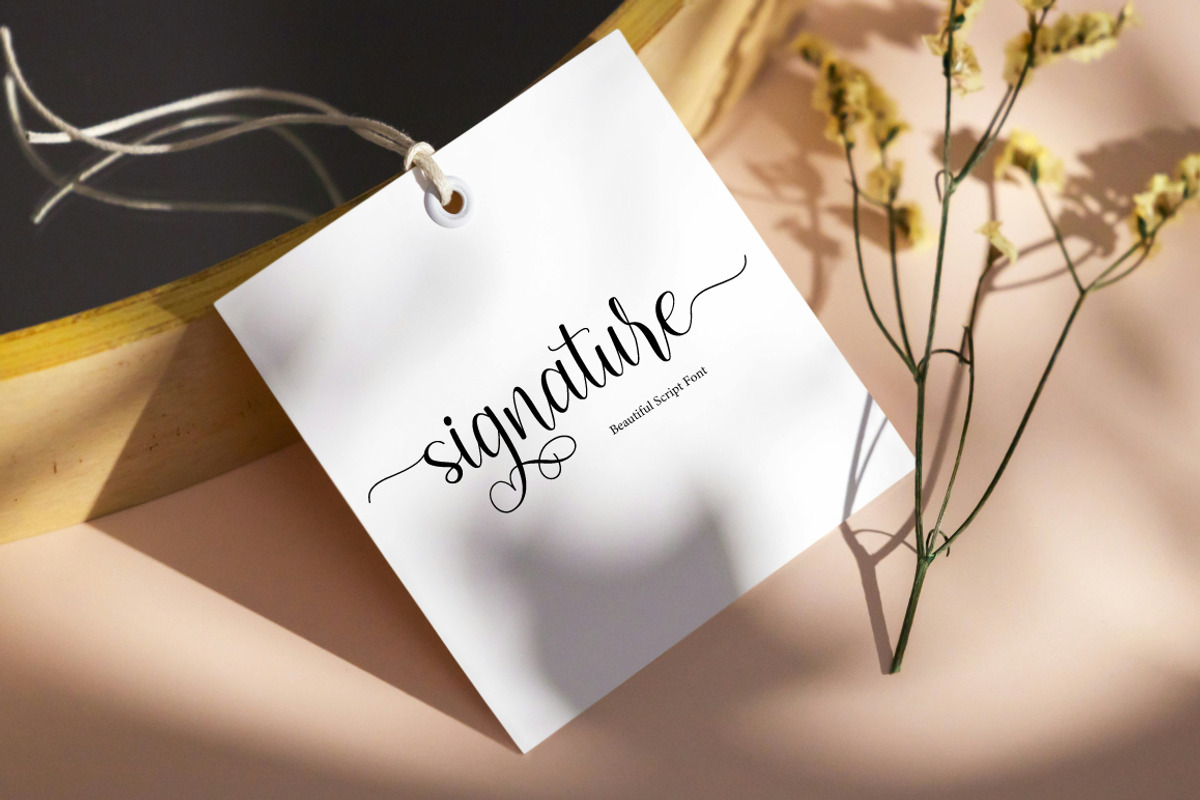 Birthday Font, a Script Font by Cut Story (Photo 6 of 11)