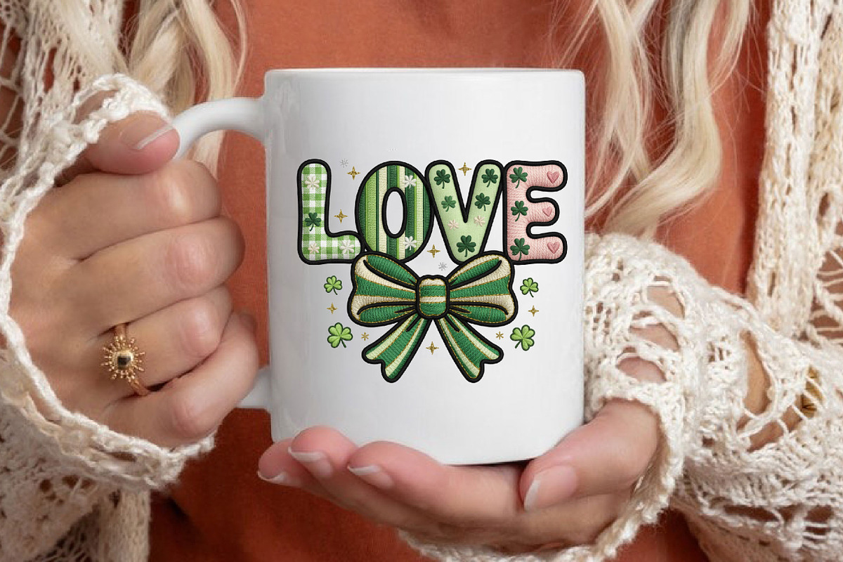 St Patricks Day Png, Love Png, Shamr, an Illustration by Designking (Photo 6 of 6)