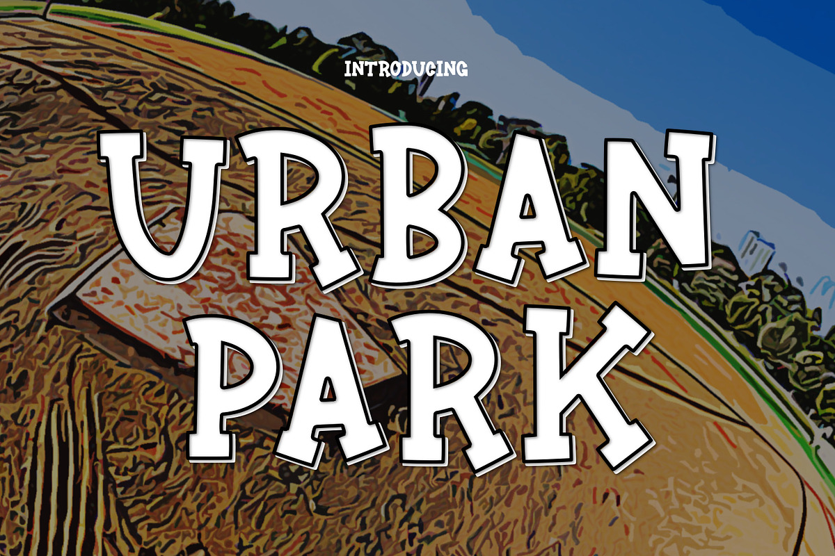 Urban Park, a Slab Serif Font by Kitaleigh (Photo 1 of 3)