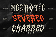 CS Wildfire – Black Metal Font, a Blackletter Font by Craft Supply Co. (Thumbnail 3 of 8)