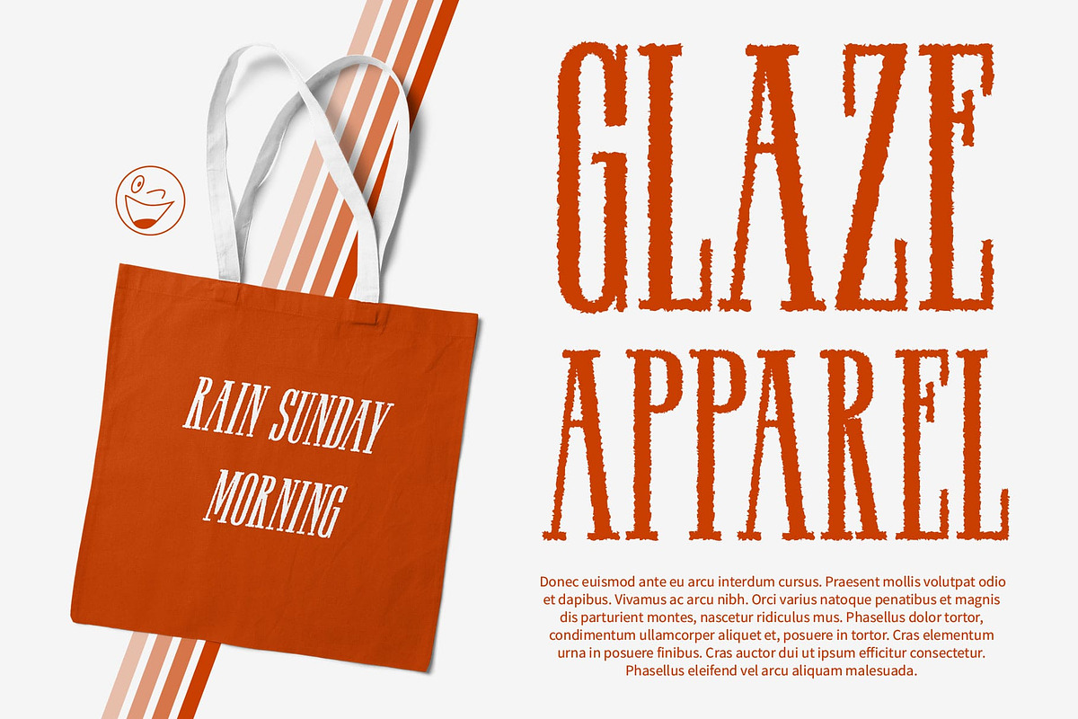 Railine Rough, a Serif Font by Craft Supply Co. (Photo 4 of 8)