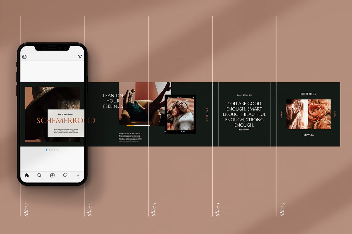 Bureau - Carousel Post Template, a Social Media Template by Visuel Colonie® (Photo 8 of 11)