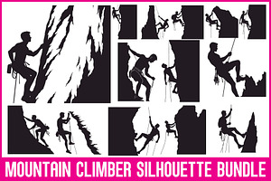 Extreme Climber Vector Pack, an Illustration by Gaye Art