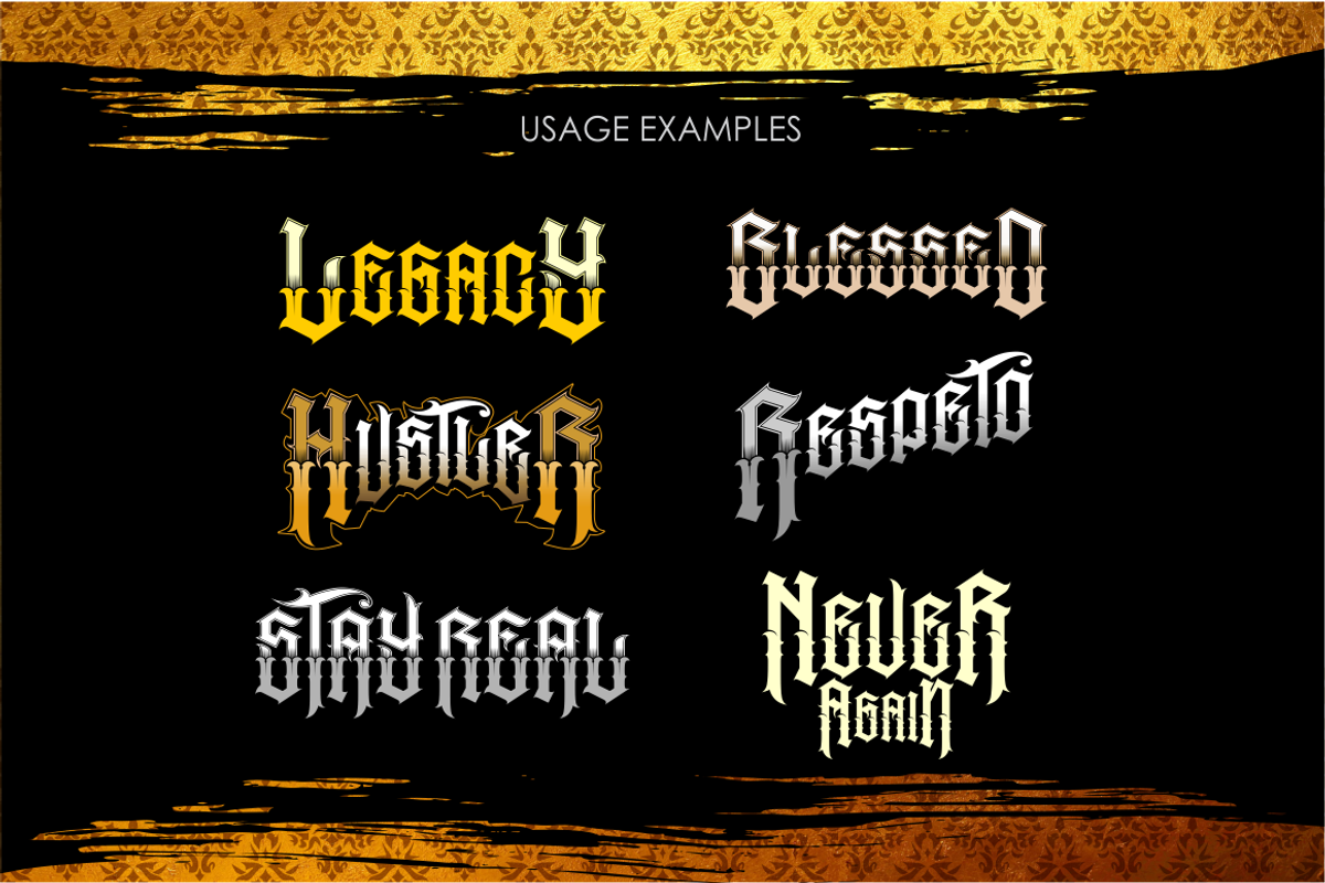 NEOGÓTICA, a Blackletter Font by jakejarkor (Photo 8 of 9)