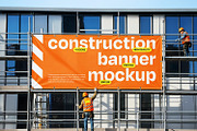 Construction Banner Mockup, an Advertising Mockup by Nathatype (Thumbnail 6 of 9)